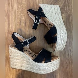 Sam Edelman Maura Espadrille Wedge Sandal  Size 7